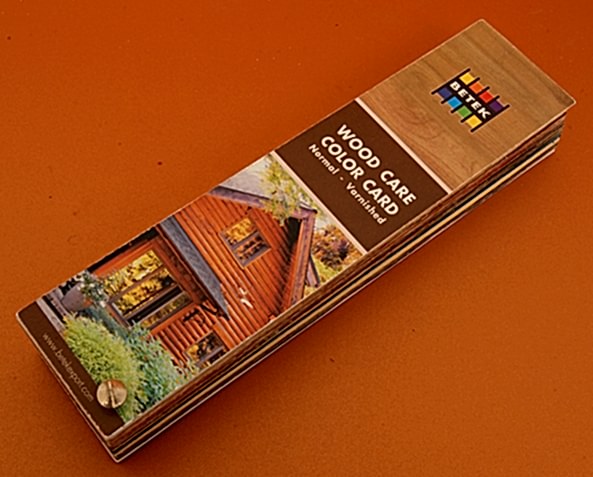 Betek Wood Care Color Card