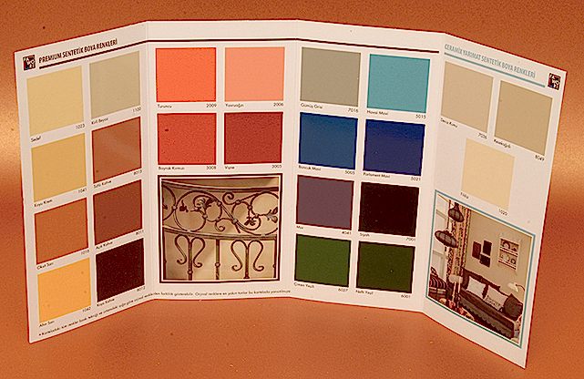 Synthetic Paint Catalog