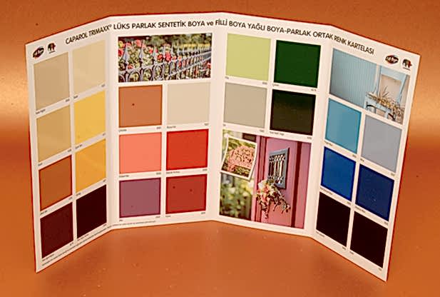 Filli Boya Synthetic Paint Colour Chart