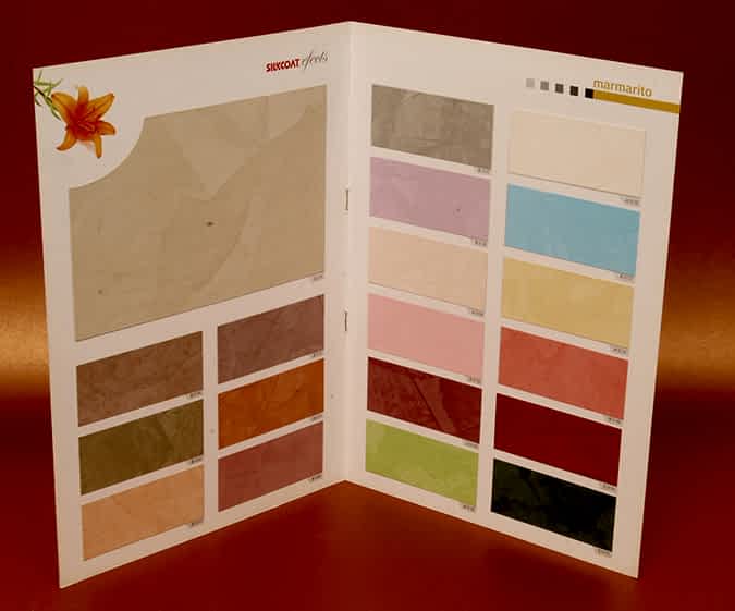 Margarita Silkcoad Effects Colour Chart