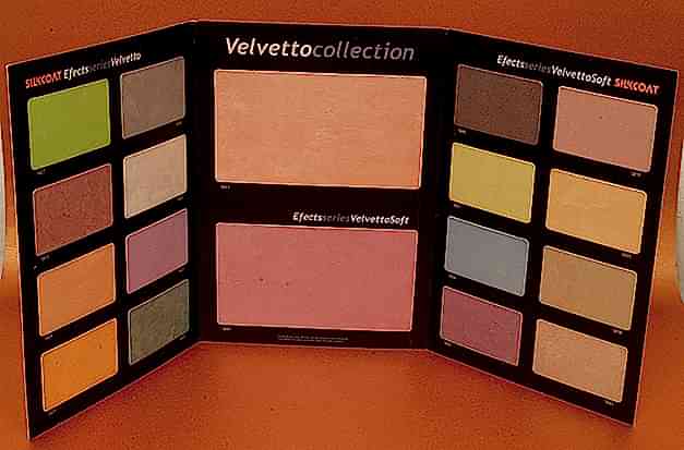 Effects Silkcoad Velvet Colour Chart
