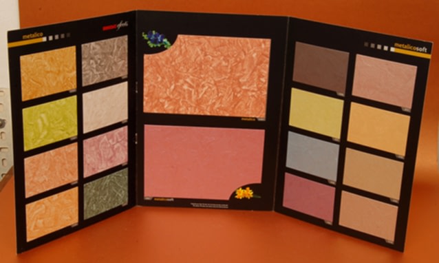 Metallica Silkcoad Effects Colour Chart