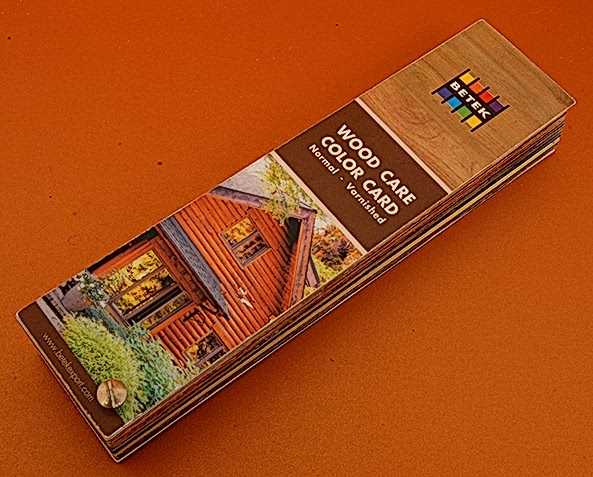Betek Wood Care Color Card