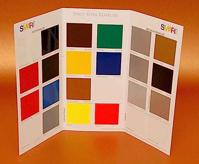 Smart Sprey Boya Kartelası