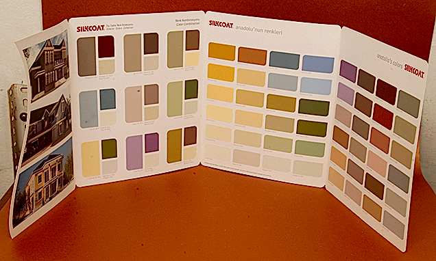 Silkcoat Dış Cephe Renk Kartelası